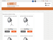 Tablet Screenshot of lafabrique22a.com